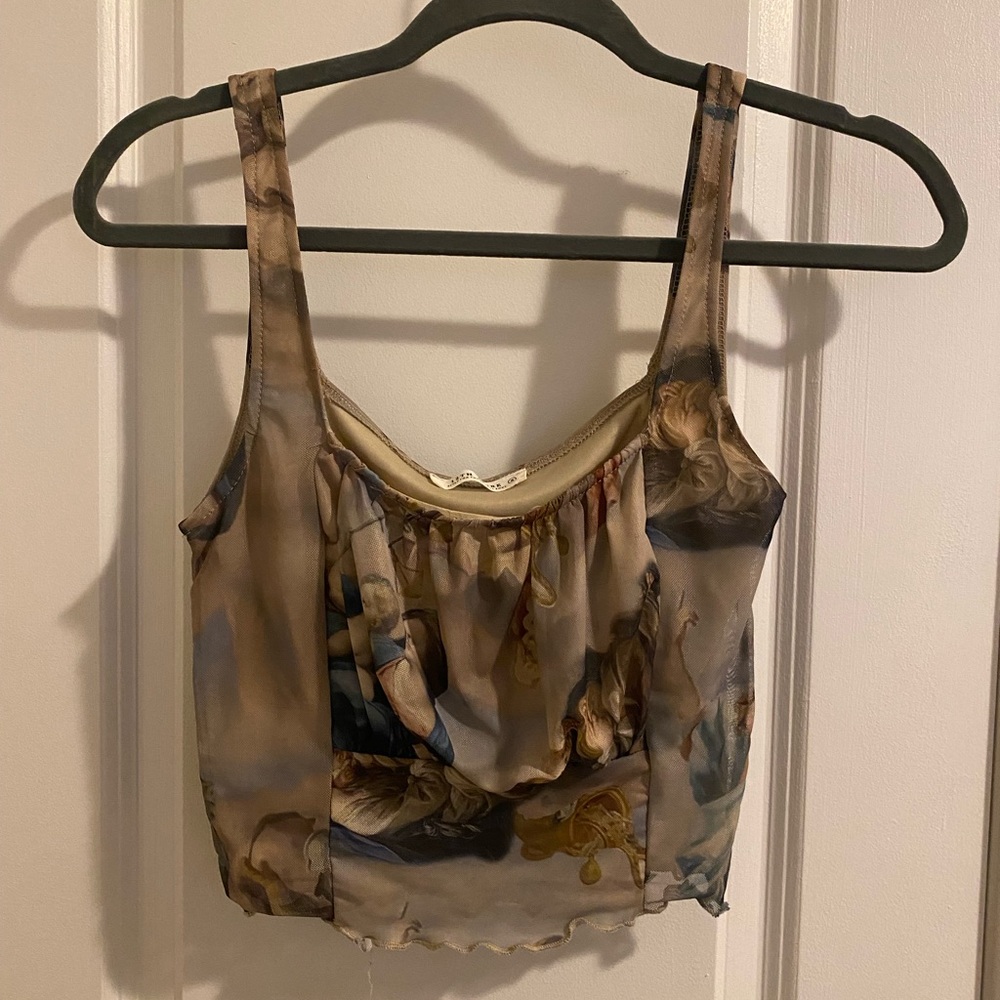 12th Tribe crop top. Size S.
